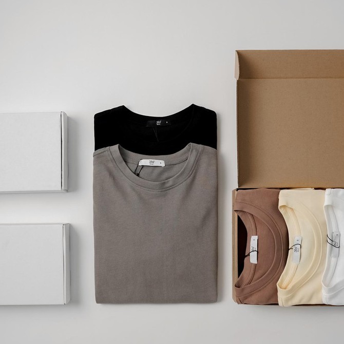 Áo phông trơn cộc tay thương hiệu 360 Boutique - APHTK201 | BigBuy360 - bigbuy360.vn