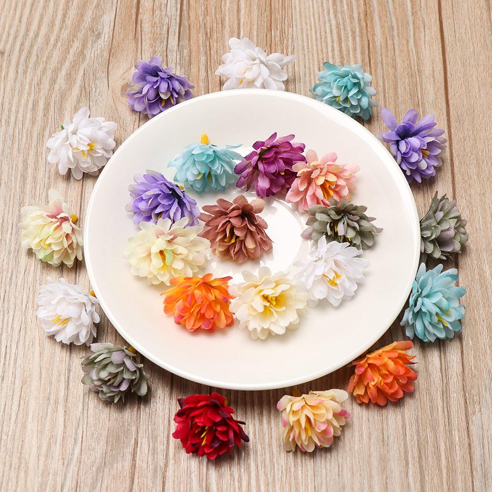 Set 20 Bông Hoa Lily Giả Handmade Trang Trí Đám Cưới / Scrapbook