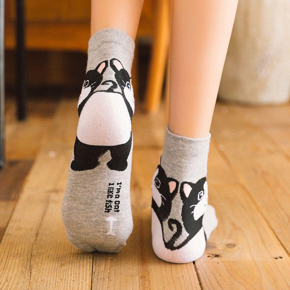 Vớ Họa Tiết Hoạt Hình Động Vật Phong Cách Harajuku Thời Trang Cho Nữ