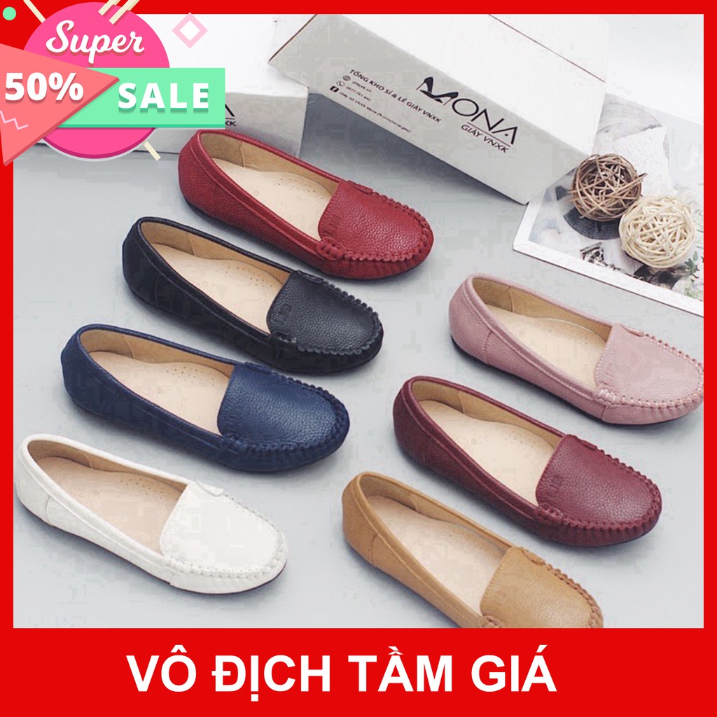 Giày Mọi Da Bò Thật Đế Mềm 3254