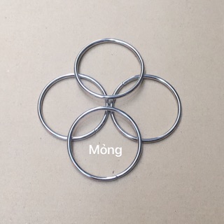 Khoen Tròn Hở Inox ( 50 cái )
