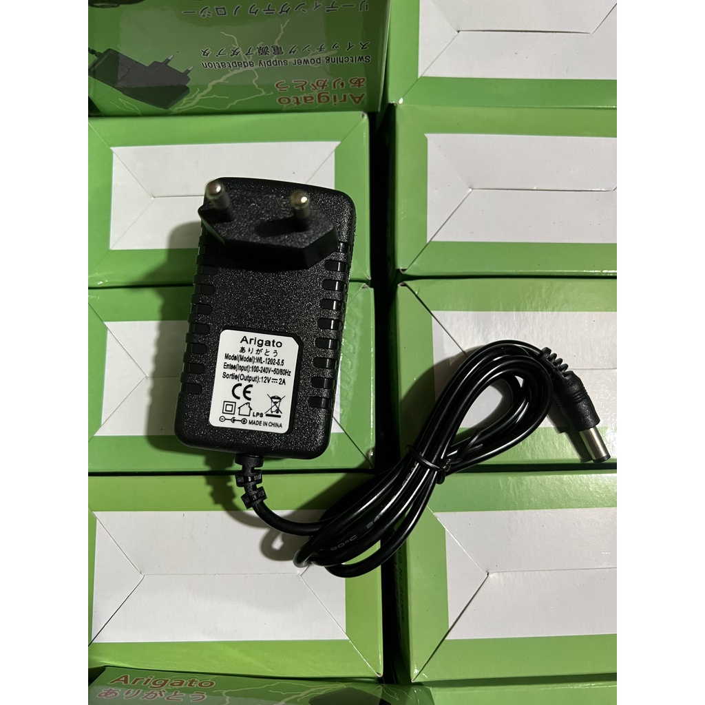 Nguồn 12V 1A 2A chân thường 5.5*2.5 chân kim 1.35*3.5mm LILOPC