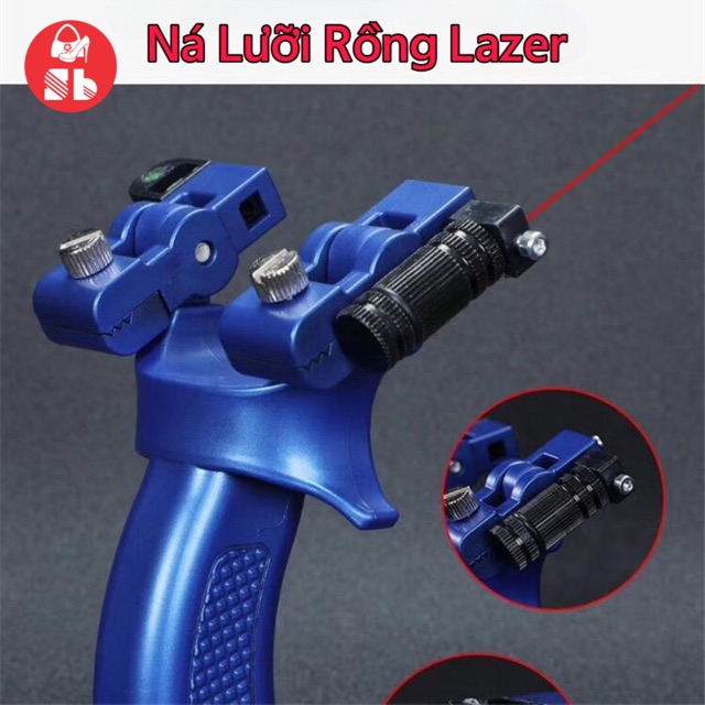 [Xả Rẻ] Combo Ná cao su ABS Lưỡi Rồng đèn LAZER thước thủy có điều chỉnh góc lên xuống