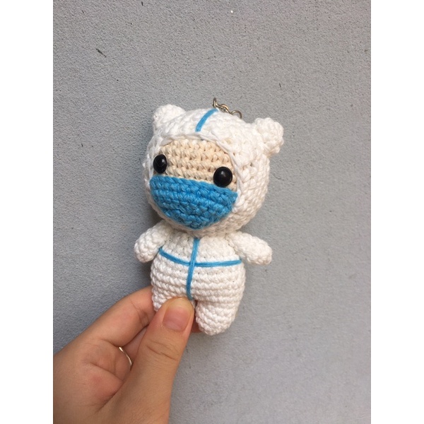 Móc khoá bác sĩ handmade