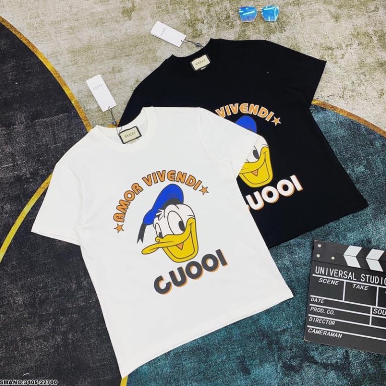Áo Phông Nam Nữ GC In Vịt Siêu Cute - Áo Thun Nam Nam Nữ Siêu Hot