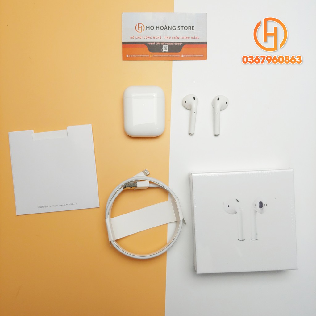 [AIRPODS 2] Tai Nghe Bluetooth AirPods 2 Cảm Biến Dừng Nhạc, Tự Động Kết Nối - Định Vị Đổi Tên | BigBuy360 - bigbuy360.vn