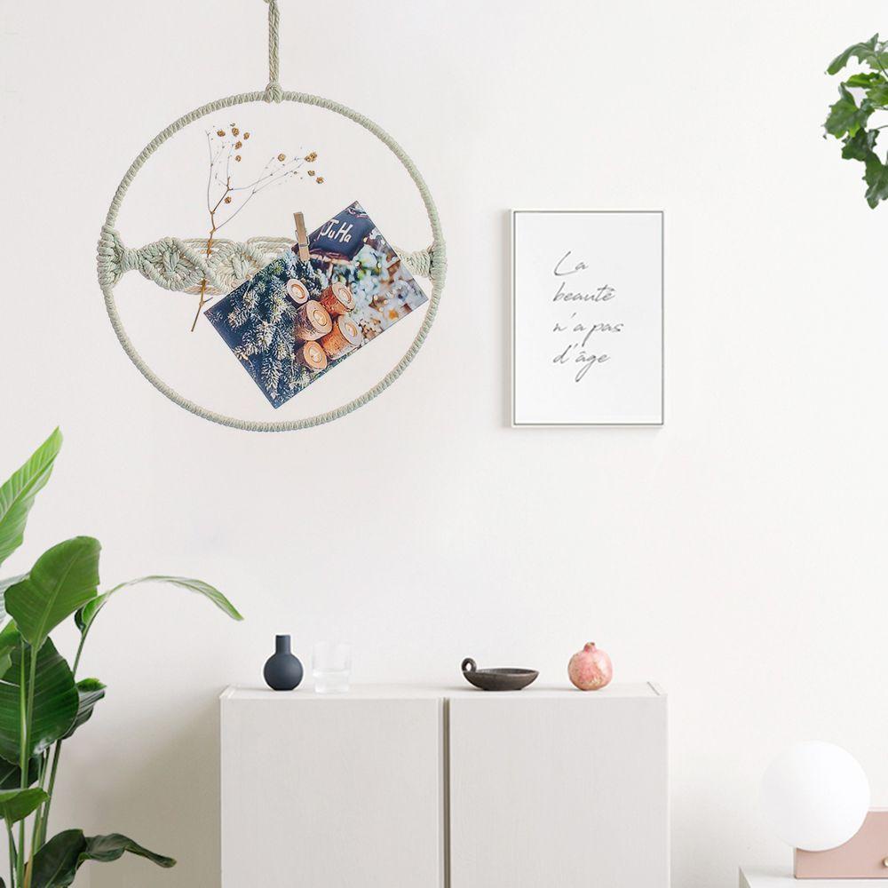 KUNHEV Wall Hanging Tassel Home Decoration Boho Room|Supplies Photo Clip