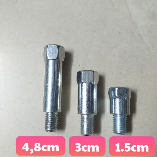 Ốc nối kiếng 10mm ra 10mm thuận
