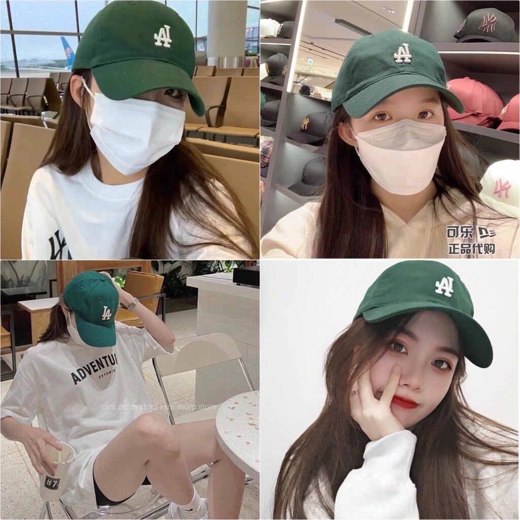 Mũ Nón Lưỡi Trai LA NY MLB Nam Nữ Xịn, Khóa Nón Kết M.L.B Dập Chìm, Full Tem, Form Mềm