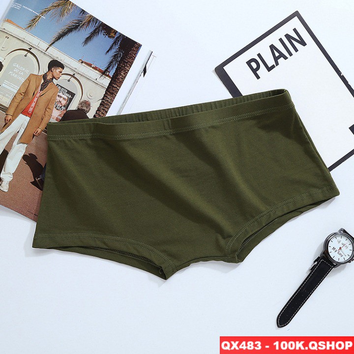 [SALE] QUẦN BOXER THUN COTTON QX483