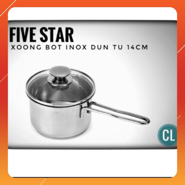 SALE_quánh,nồi nấu bột_hàng FIVESTAR_đun trên mọi loại bếp_100% inox hàng chuẩn - Smart House