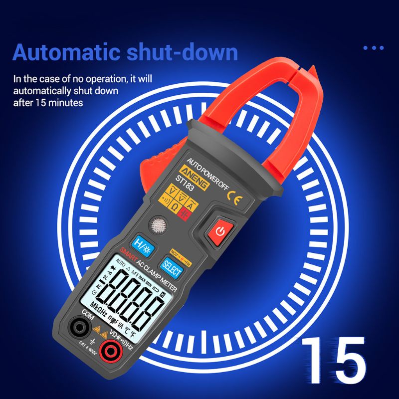 Đồng Hồ Vạn Năng Kỹ Thuật Số Pcfx St183 Đếm 6000 Đơn Vị Dc / Ac