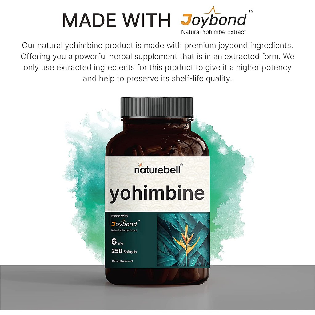 Yohimbine 250 Viên - Giảm Cân - Đốt Mỡ  - Công Nghệ Joybond - Nature Bell