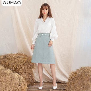 Áo sơ mi cổ sam GUMAC AA1097