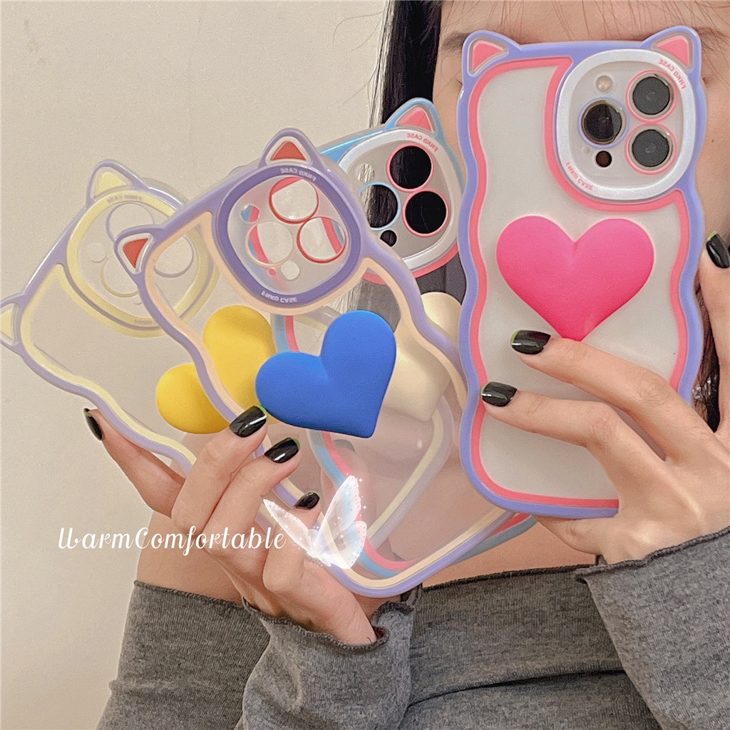 Ốp Điện Thoại TPU Mềm Hình Tai Mèo Gợi Cảm Cho iphone 13 Pro Max 12 Pro Max