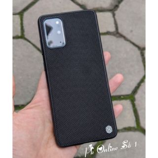 Ốp lưng Galaxy S20 Plus/ S20 Ultra viền dẻo lưng vải cao cấp Nillkin
