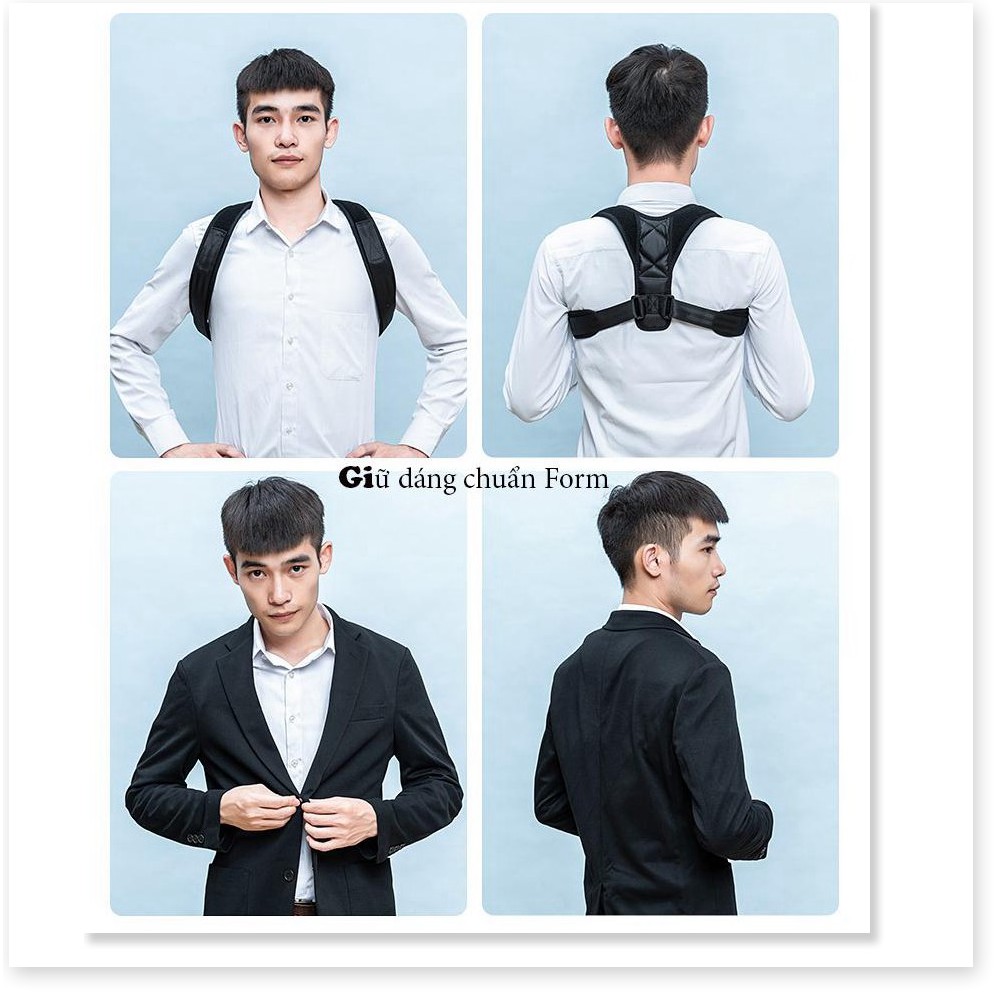 ⚡ Đai Chống Gù Lưng Tốt, Dây Đai Lưng Chống Gù HD-01 Giữ Form Chuẩn Dáng Dùng Cho Cả Nam Và Nữ 👉 HD Plaza