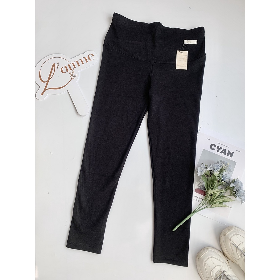 Quần bầu Legging lót lông, lót nỉ có chun rút điều chỉnh, siêu dày dặn, ấm áp, sản phẩm của LAMME