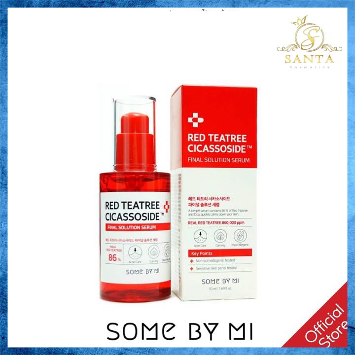 Serum Some By Mi Red Tea Tree Cicassoside Final Solution Serum 50ml cho da mụn và da nhạy cảm