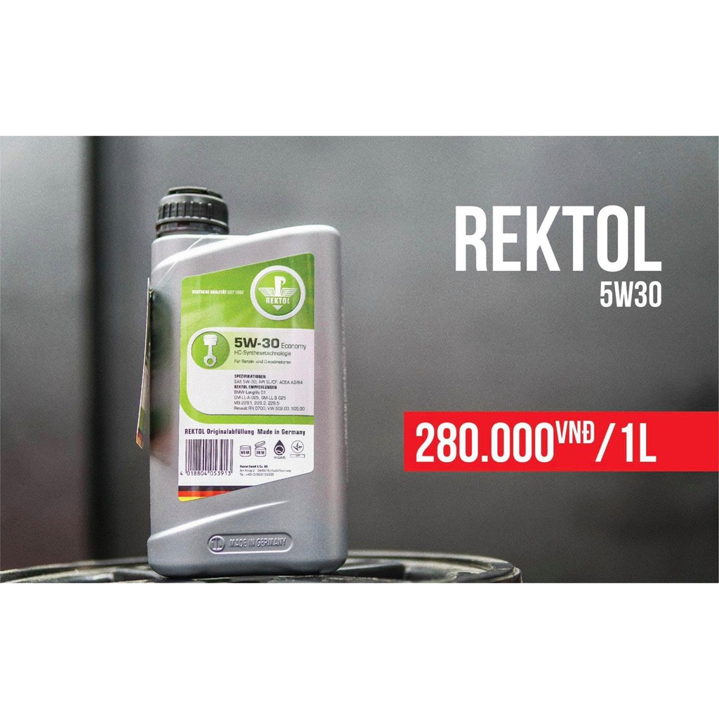 Rektol Dầu động cơ 5W-30 GF-5.