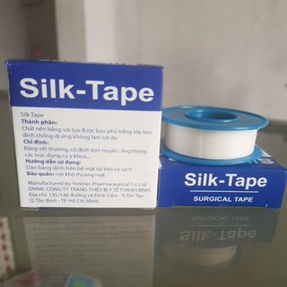 Băng dính lụa Silk-Tape 1.25cm