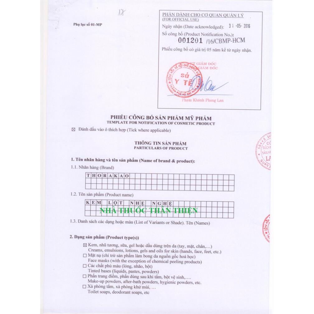 KEM LỘT NHẸ NGHỆ THORAKAO 120G – Giúp làm sạch tế bào chết | BigBuy360 - bigbuy360.vn