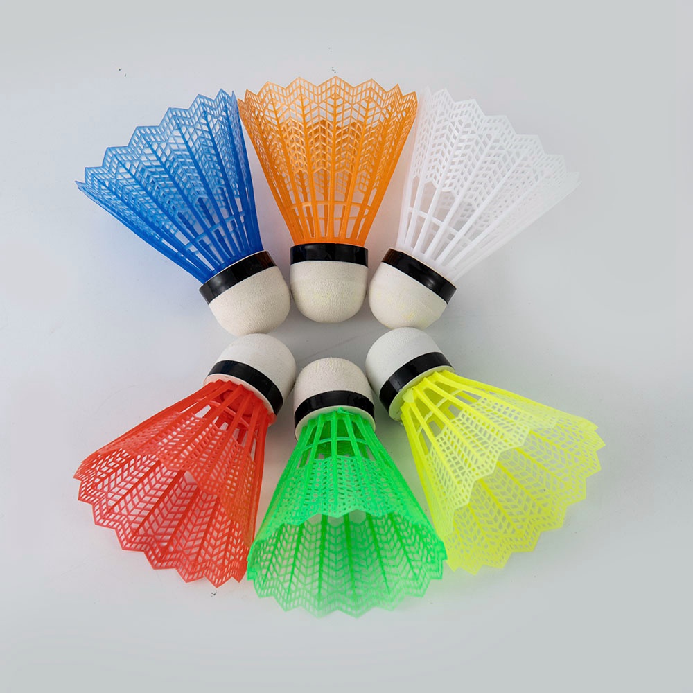 Set 12 quả cầu lông bằng nhựa chất lượng cao