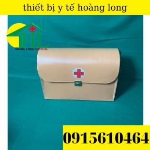 Túi Cứu Thương Chữ Thập Màu Da Bò Các Cỡ