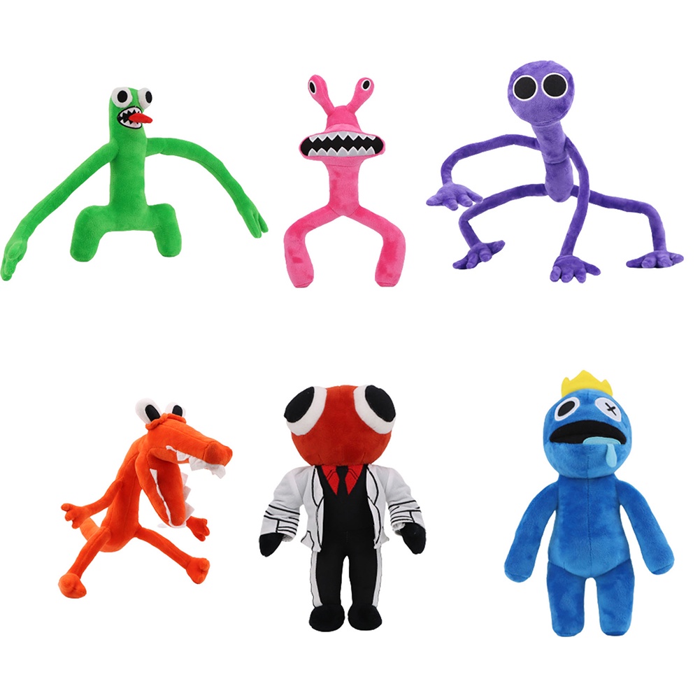 Thú nhồi bông nhân vật người bạn trò chơi Roblox Rainbow 30cm-50cm