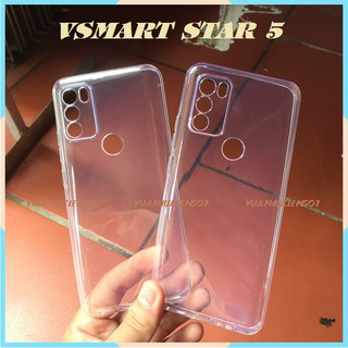 Ốp dẻo silicon trong suốt Vsmart Star 5 có gờ bảo vệ camera Siêu Hót