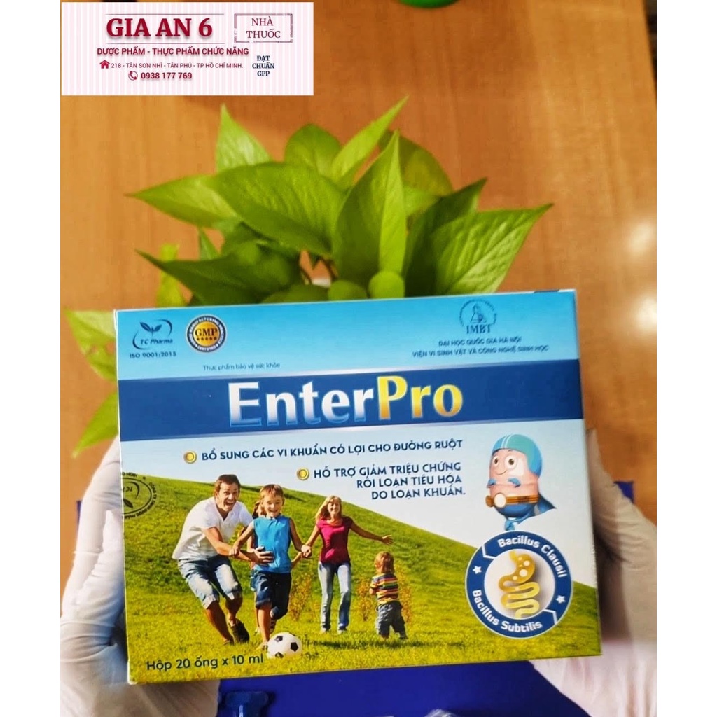 ENTERPRO - BỔ SUNG CÁC VI KHUẨN CÓ LỢI CHO ĐƯỜNG RUỘT