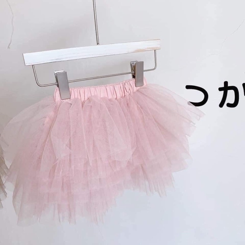 Chân váy tutu ngắn cho bé gái