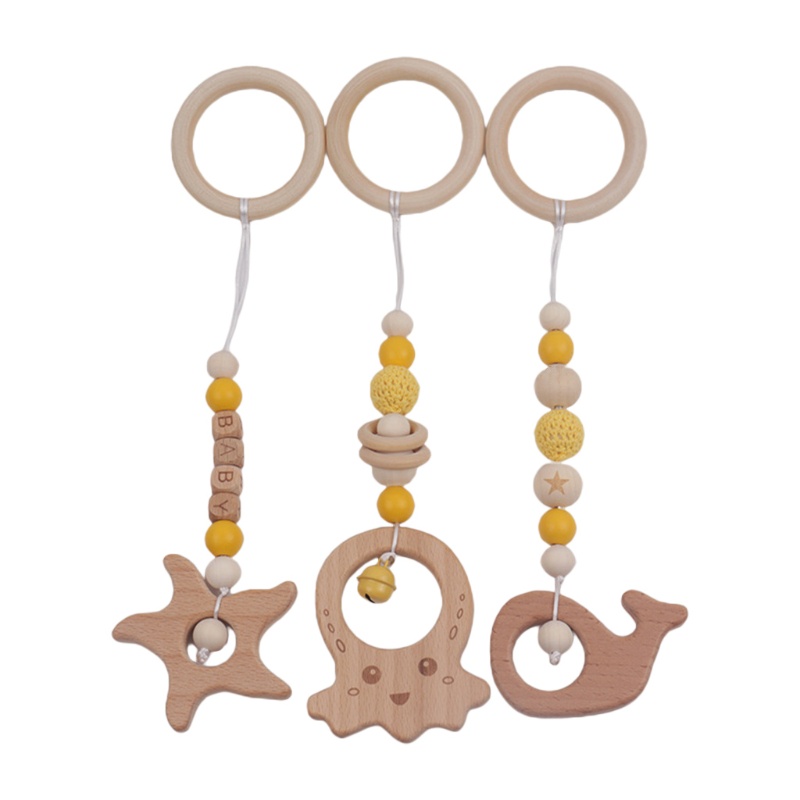 Bộ 3 Mặt Dây Chuyền Hình Tàu Lửa / Xe Lửa / Mắt / Bàn Tay Cho Bé