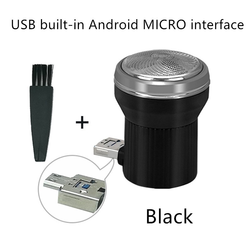 Máy cạo râu giao diện USB mini tiện lợi độc đáo dễ sử dụng cho nam