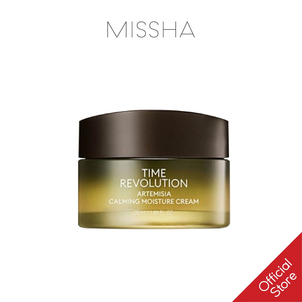 Kem Dưỡng Da Tinh Chất Ngải Cứu Missha Time Revolution Artemisia Calming Moisture Cream 50ml