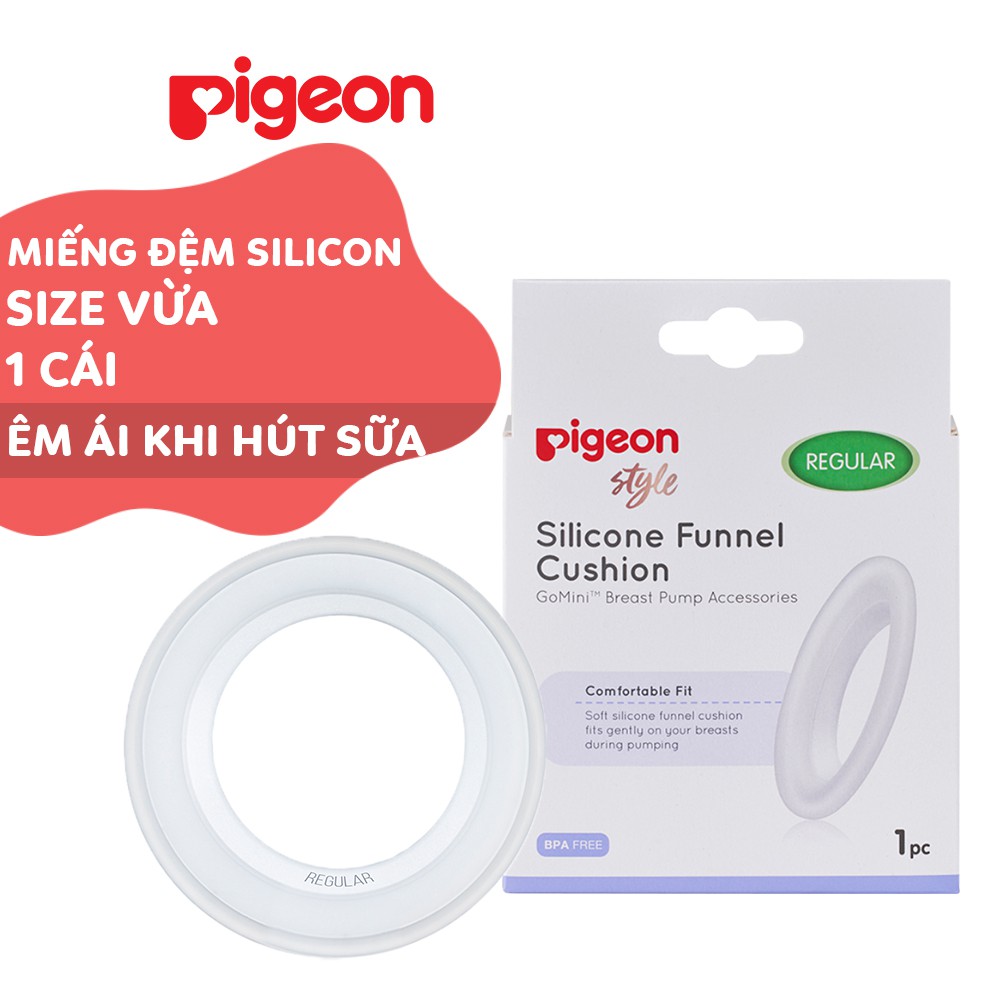 Miếng đệm silicon Pigeon 1 Cái/hộp [HSD: 03/2025]