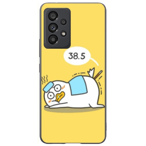 Ốp lưng nhám Vịt đáng yêu Sam sung A12/ A13/ A23/ A53 viền dẻo lưng cứng in hình sắc nét [ỐP_GIÁ_XƯỞNG]