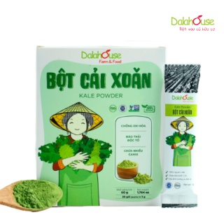 Dtox rau củ bột cải xoăn nguyên chất rau củ quả giàu dinh dưỡng tốt cho sức khỏe đồ ăn heathy