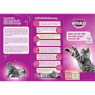 thức ăn cho mèo WHISKAS 400g/túi