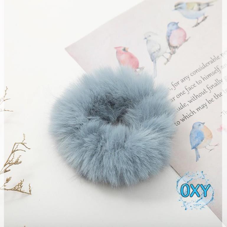 Dây cột tóc Bông Scrunchies - cột tóc Hàn Quốc bông xinh xắn ngọt ngào C11