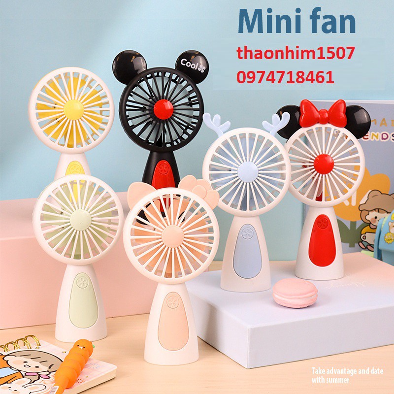 Quạt mini sạc usb Cầm Tay Mới 2021 HOT HOT