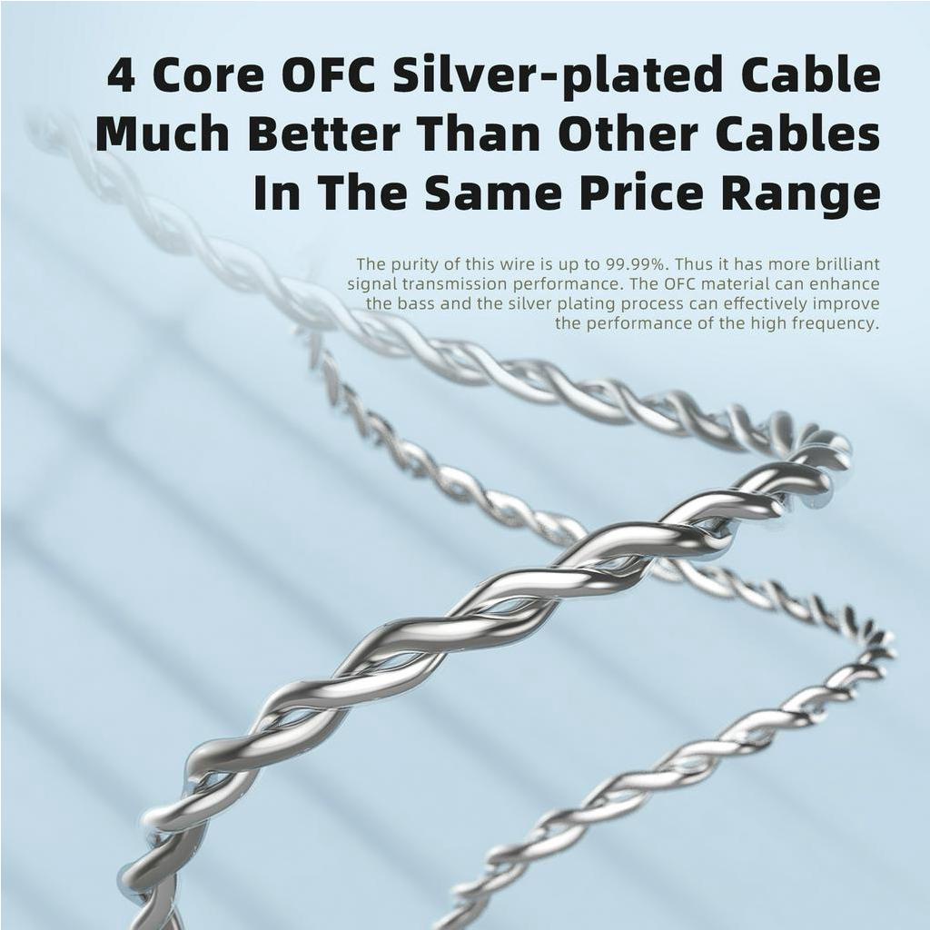 FAAEAL KBEAR Earphone In-Ear Metal Headset 2BA+1DD Driver IEM Monitor