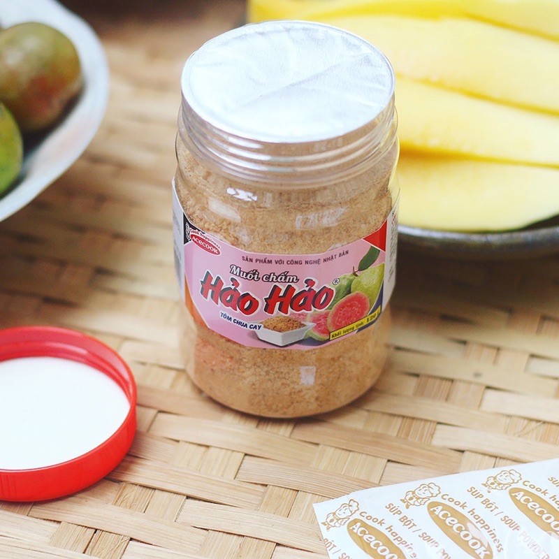 MUỐI CHẤM HẢO HẢO TÔM CHUA CAY CHÍNH HÃNG HŨ 120G