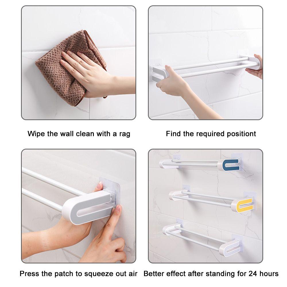 Giá Đôi Treo Khăn Gắn Tường Tiện Dụng Cho Phòng Tắm