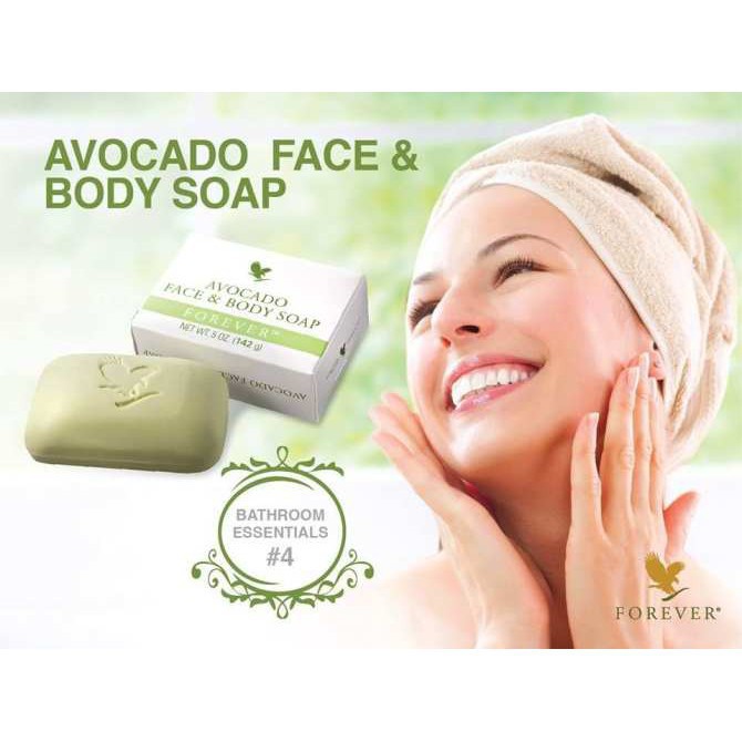 [GIÁ RẺ] Xà phòng Làm Sạch Mặt & Cơ Thể Avocado Face & Body Soap 284 Flp