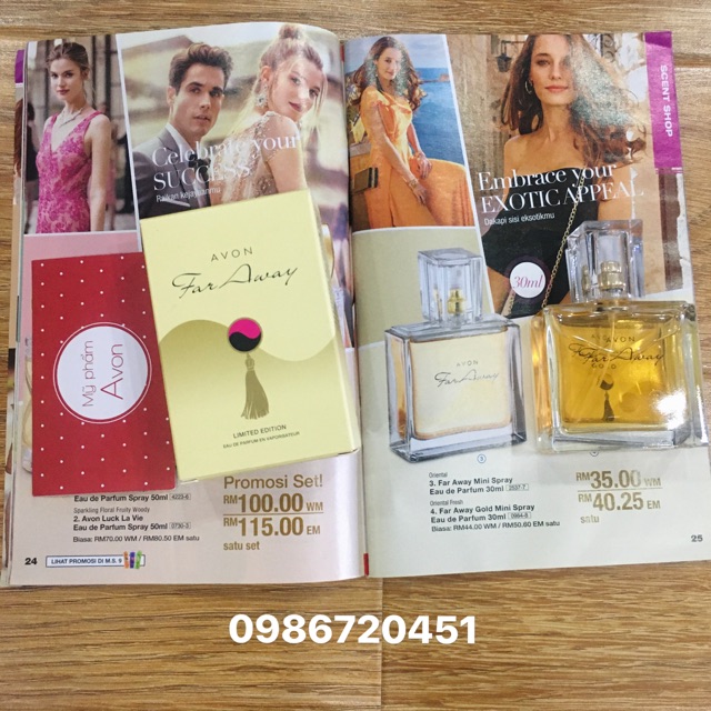 Nước hoa Avon Far away