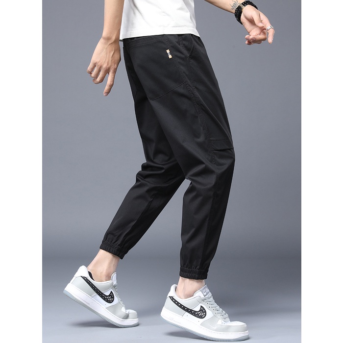 [Mẫu Mới] Quần Nam Basic Trơn Màu Bo Gấu Phong Cách Trẻ Trung Thời Trang MixxMen QUAN NAM 087