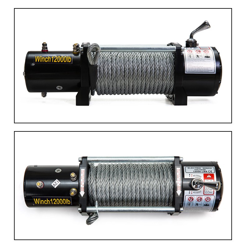 Tời Ắc Quy-Tời Cứu Hộ Ô Tô Winch 12000Lbs
