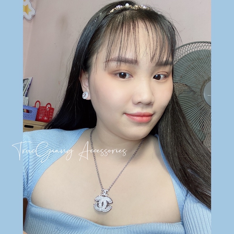 Dây xi bạch kim mặt chữ X 🌼