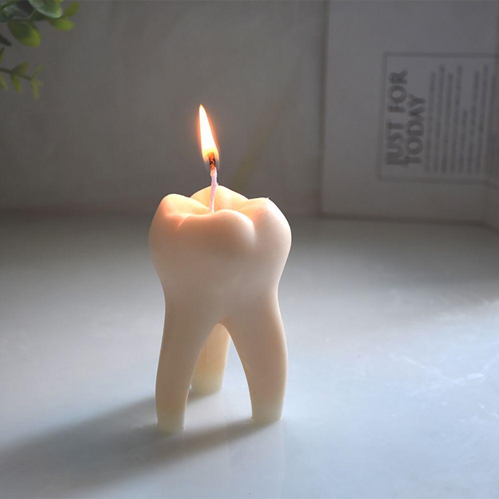 1 Khuôn Làm Bánh Hình Chiếc Răng Bằng Silicone DIY